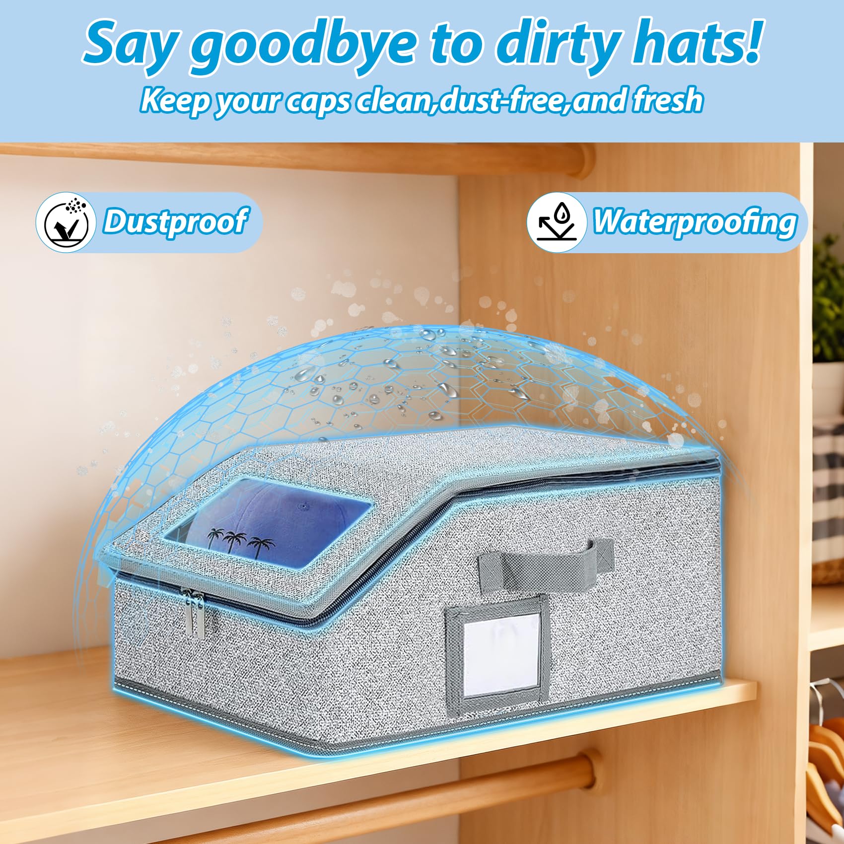 Foldable Zipper Baseball Cap S - Sock Organizer Tray บทวิจารณ์และราคา