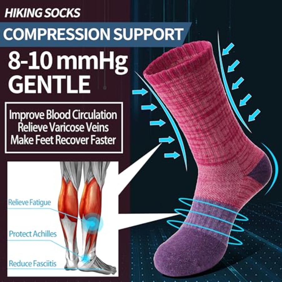 Anlisim Merino Wool Hiking Soc - Wool Hiking Sock บทวิจารณ์และราคา