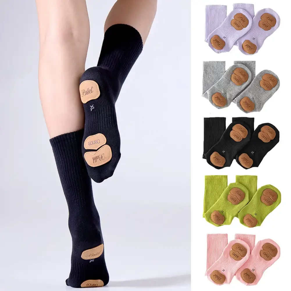 Non Slip Modern Dance Yoga Soc - Grip Sock Yoga บทวิจารณ์และราคา