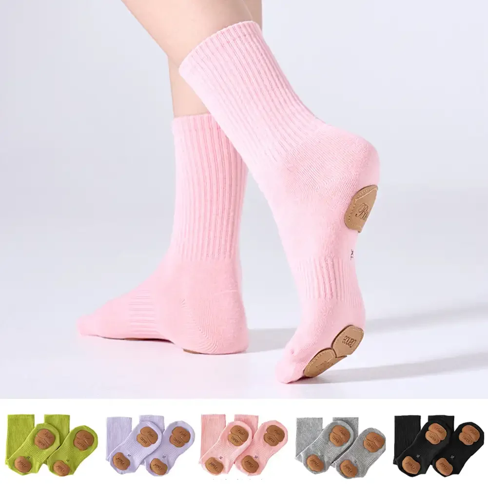 Non Slip Modern Dance Yoga Soc - Grip Sock Yoga บทวิจารณ์และราคา