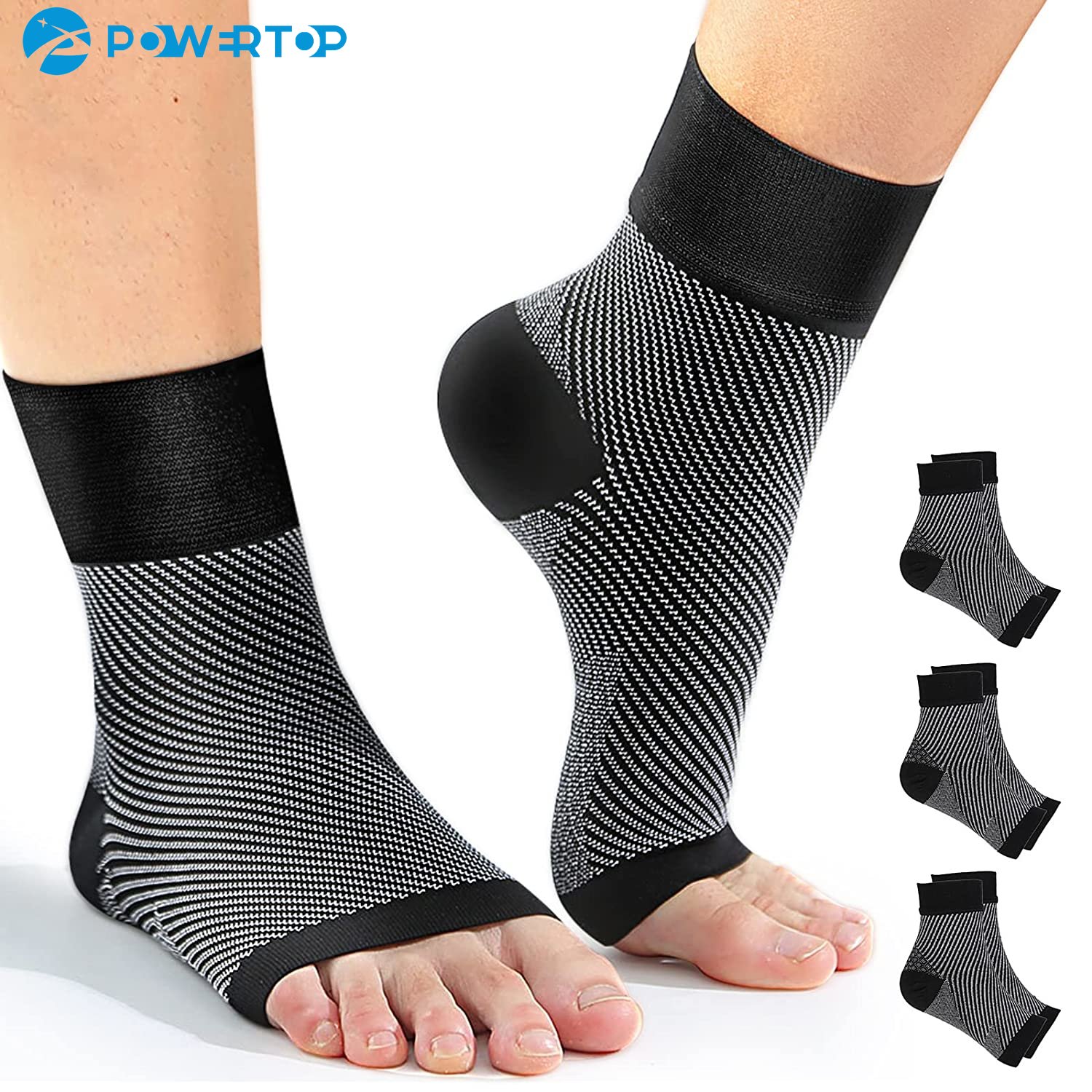 1pair Plantar Fasciitis Compre - Ankle Brace Sock บทวิจารณ์และราคา