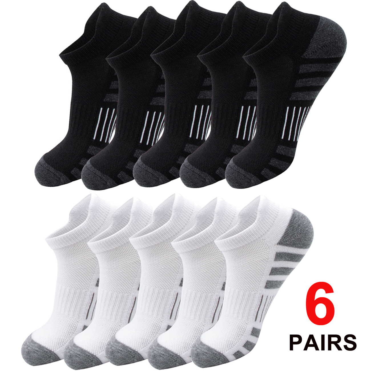 Cushioned Breathable Ankle Ath - Athletic Sock Cushion บทวิจารณ์และราคา