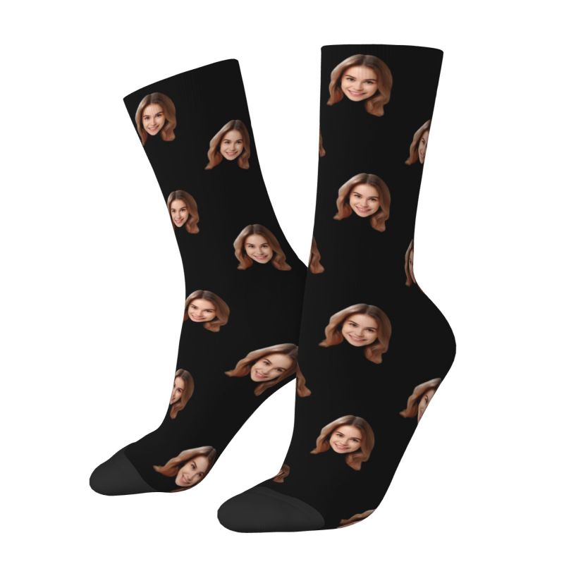 Personalized Custom Face Photo - Dress Sock Men บทวิจารณ์และราคา