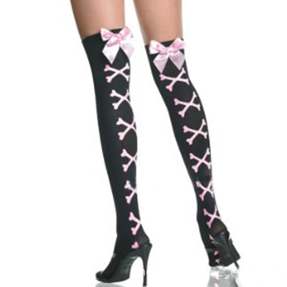 Hold-Ups Bowknot Tops Fever Fa - Fishnet Stocking Women บทวิจารณ์และราคา