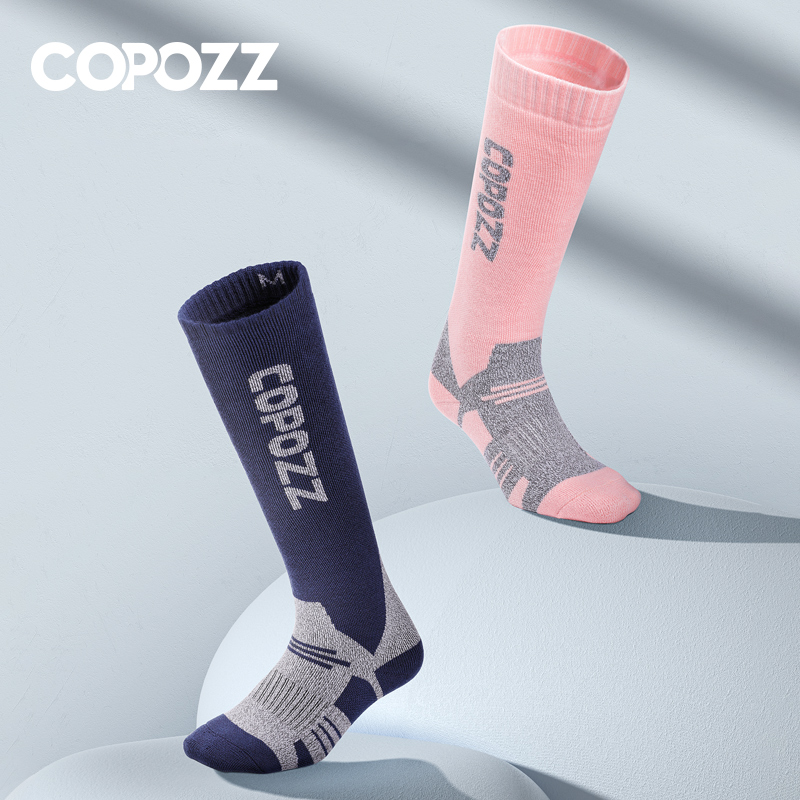 COPOZZ Winter Men Women Therma - Wool Hiking Sock บทวิจารณ์และราคา