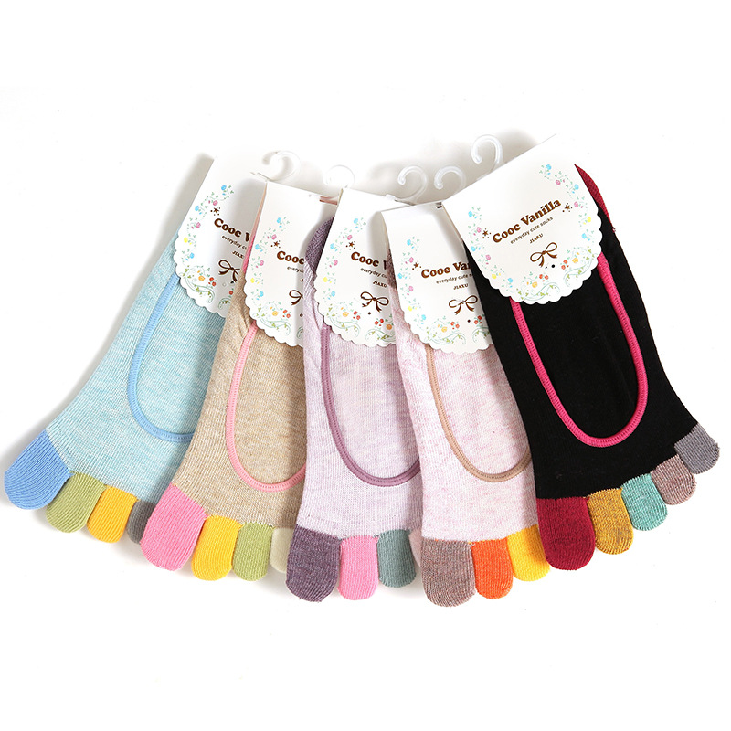 Women Girls Invisible Toe Sock - Invisibility Sock Loafer บทวิจารณ์และราคา