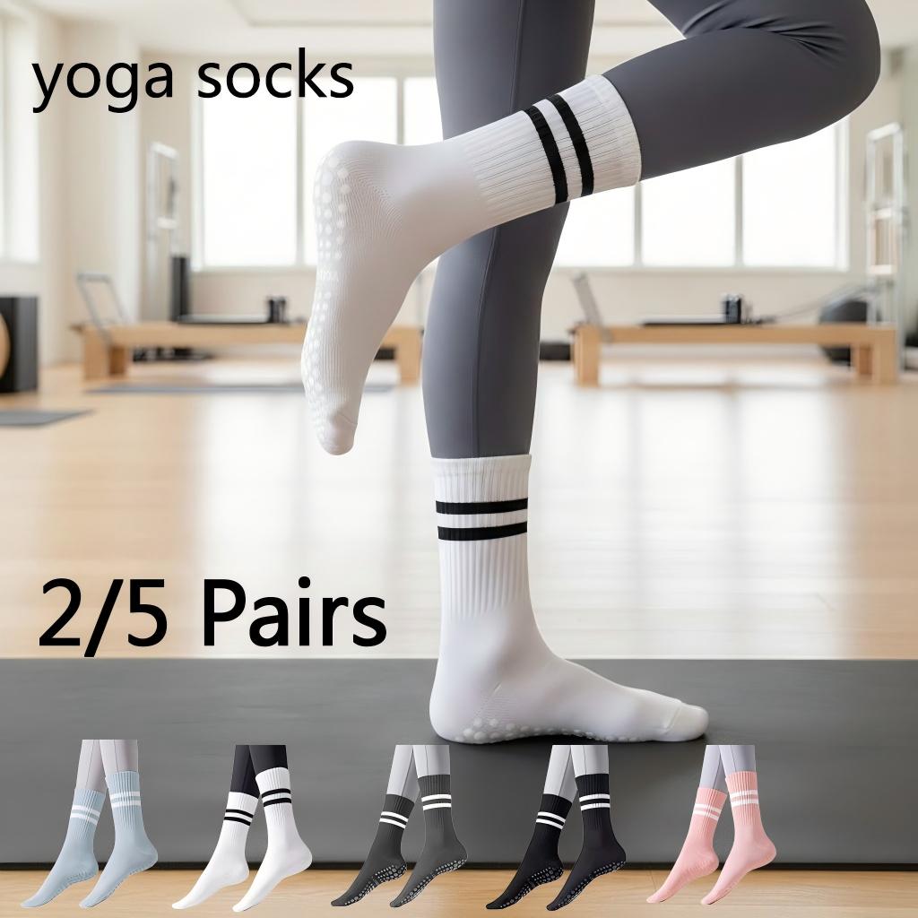 Women Non Slip Yoga Socks, Gri - Grip Sock Yoga บทวิจารณ์และราคา