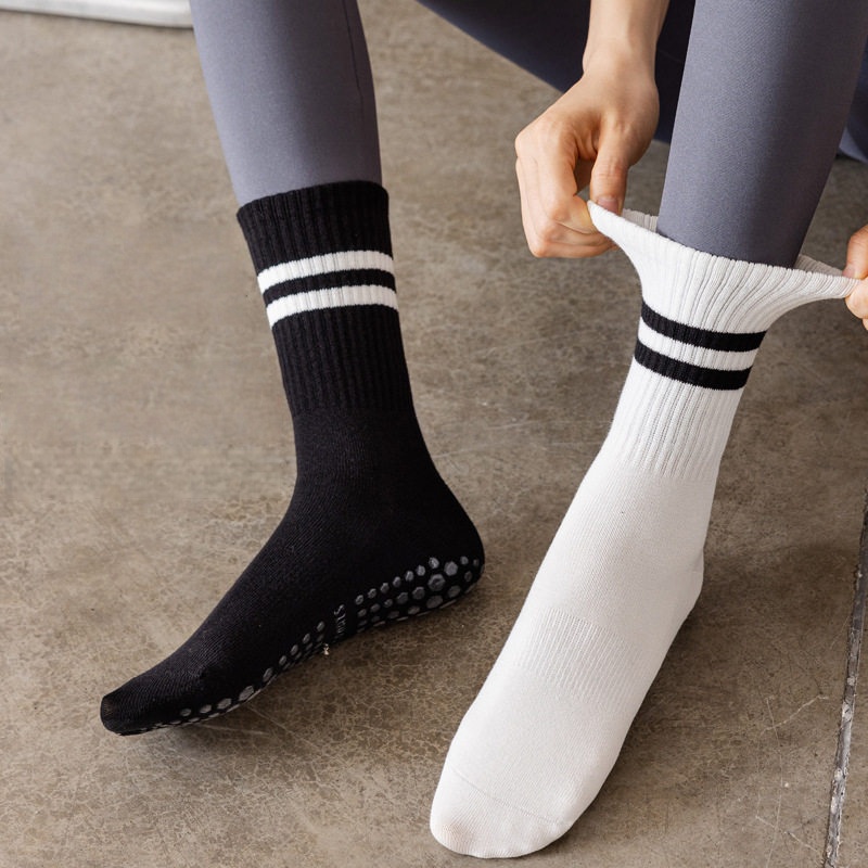 Women Non Slip Yoga Socks, Gri - Grip Sock Yoga บทวิจารณ์และราคา