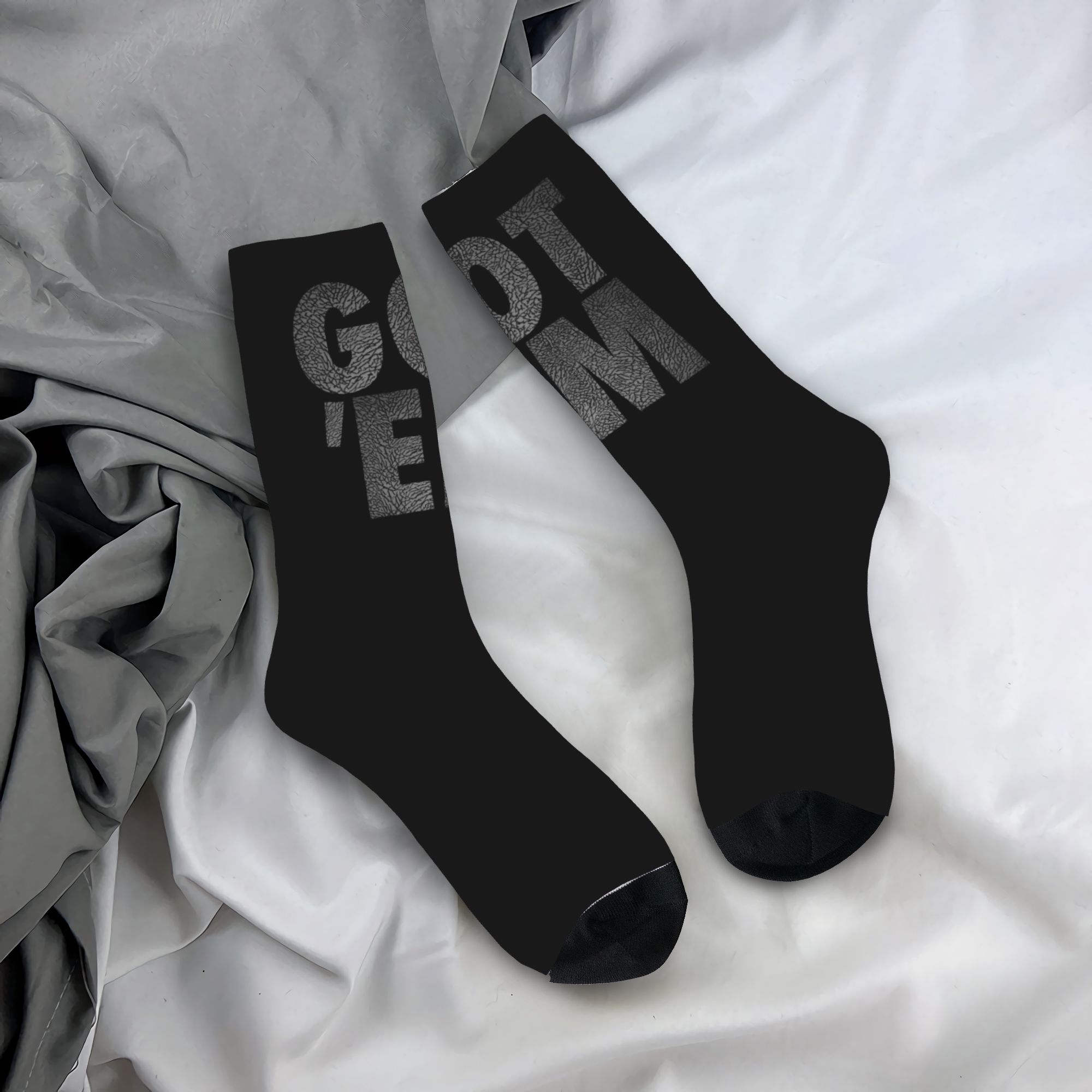 Custom Got Em Men's Crew Socks - Dress Sock Men บทวิจารณ์และราคา