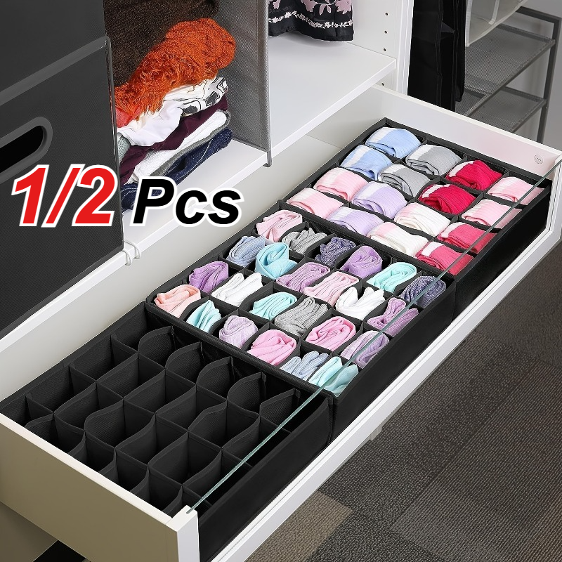 1/2 PCS Sock Underwear Separat - Sock Organizer Tray บทวิจารณ์และราคา