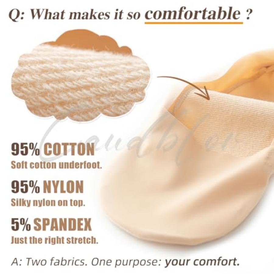 Caudblor Thin No Show Socks Wo - Invisibility Sock Loafer บทวิจารณ์และราคา