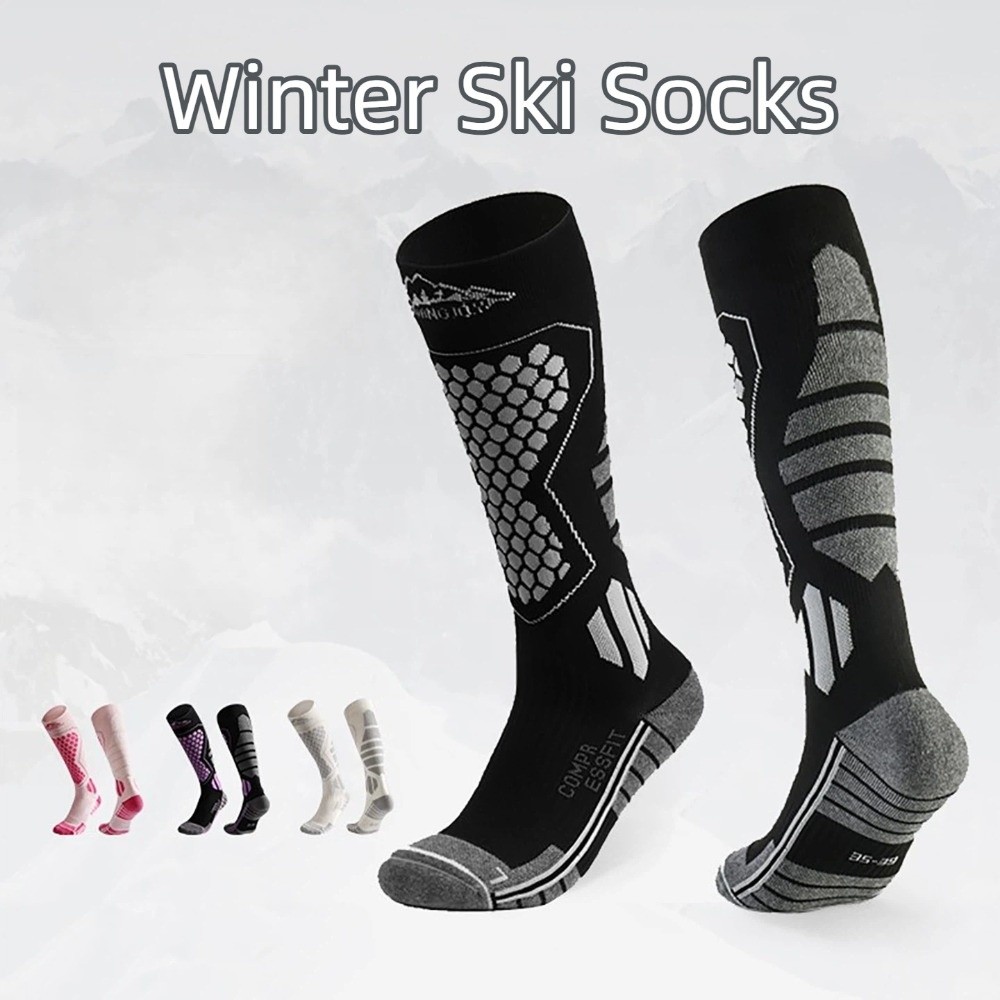 New Thickened Ski Socks Anti-s - Thermal Sock Winter บทวิจารณ์และราคา