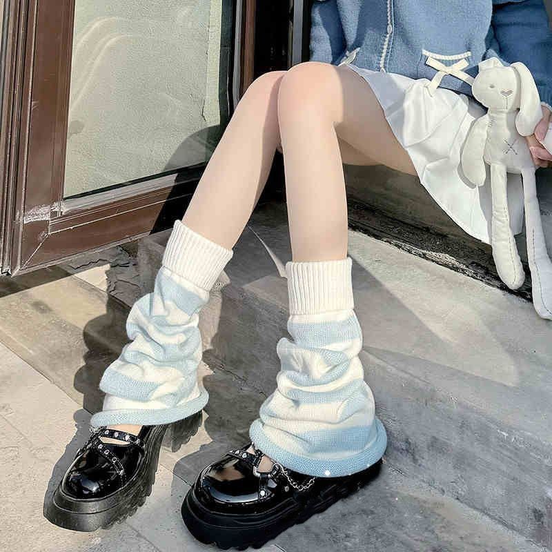Y2K Striped Leg Warmers Star R - Boot Sock Slouchy บทวิจารณ์และราคา