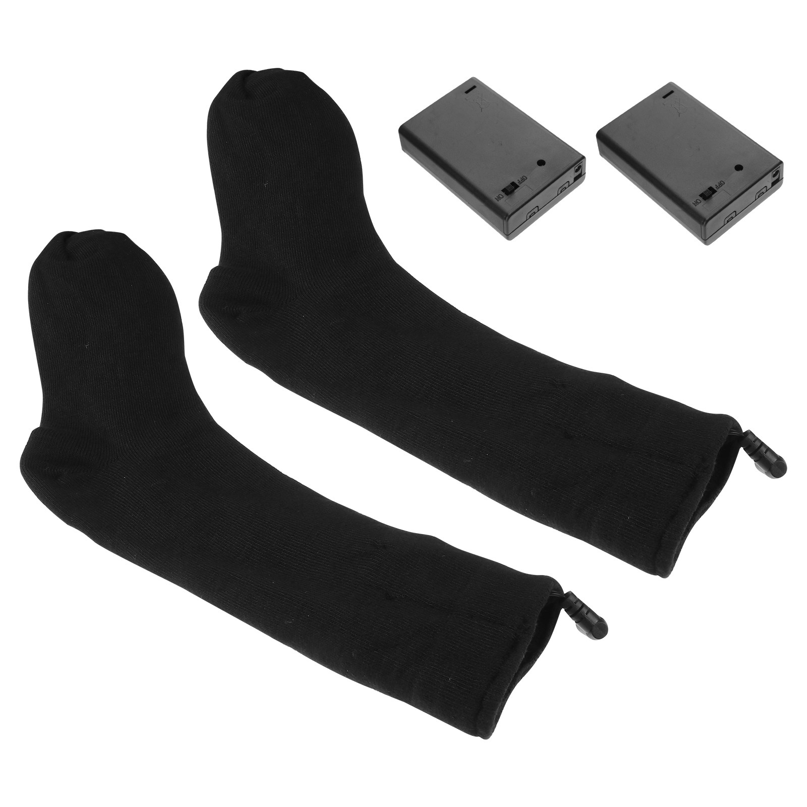 1Pair Battery Heated Socks Ele - Thermal Sock Winter บทวิจารณ์และราคา