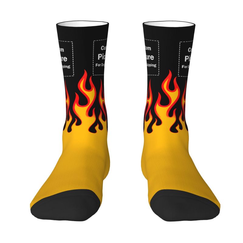 Personalized Custom Photo Logo - Dress Sock Men บทวิจารณ์และราคา