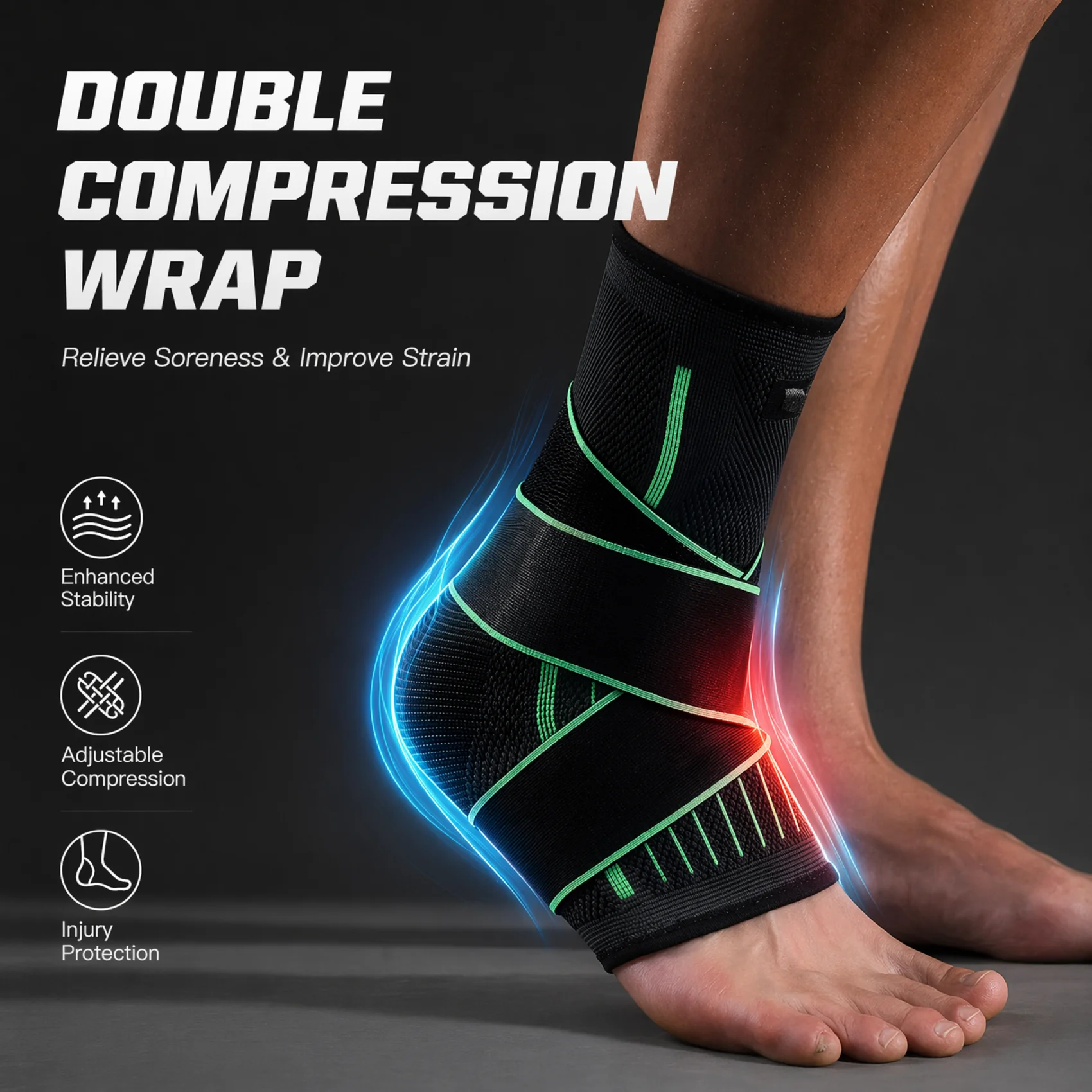 Breathable Compression Ankle B - Ankle Brace Sock บทวิจารณ์และราคา