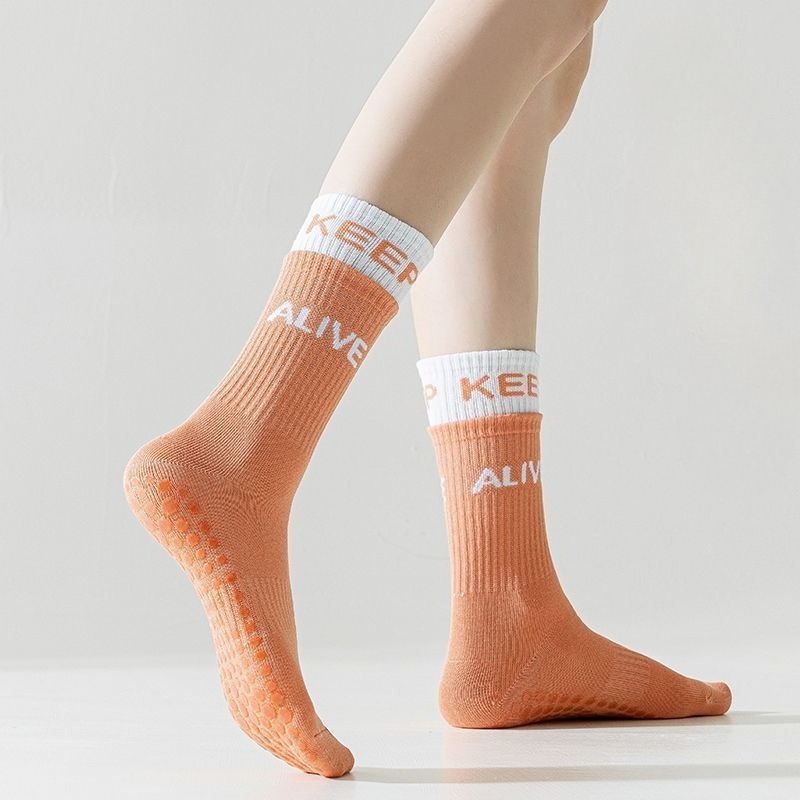 Women's Non-Slip Yoga Socks wi - Grip Sock Yoga บทวิจารณ์และราคา