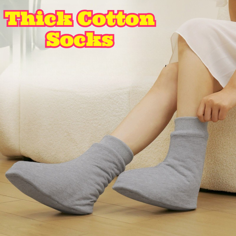 Xinjiang Cotton Thick Thermal  - Thermal Sock Winter บทวิจารณ์และราคา