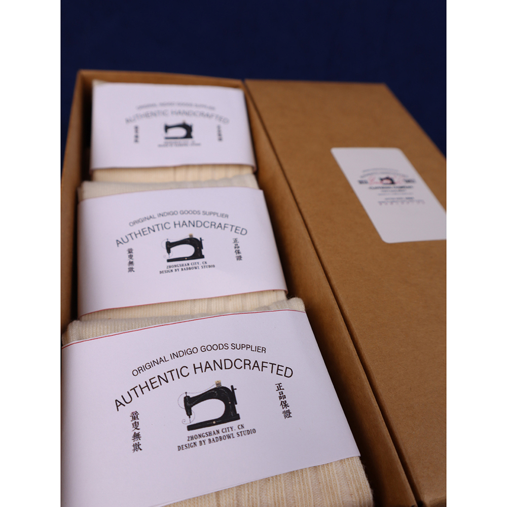 3 Pairs Pack Beige Socks Men W - Cotton Crew Sock Pack บทวิจารณ์และราคา