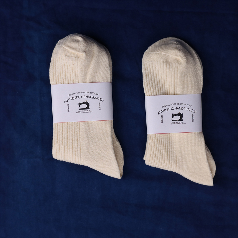 3 Pairs Pack Beige Socks Men W - Cotton Crew Sock Pack บทวิจารณ์และราคา