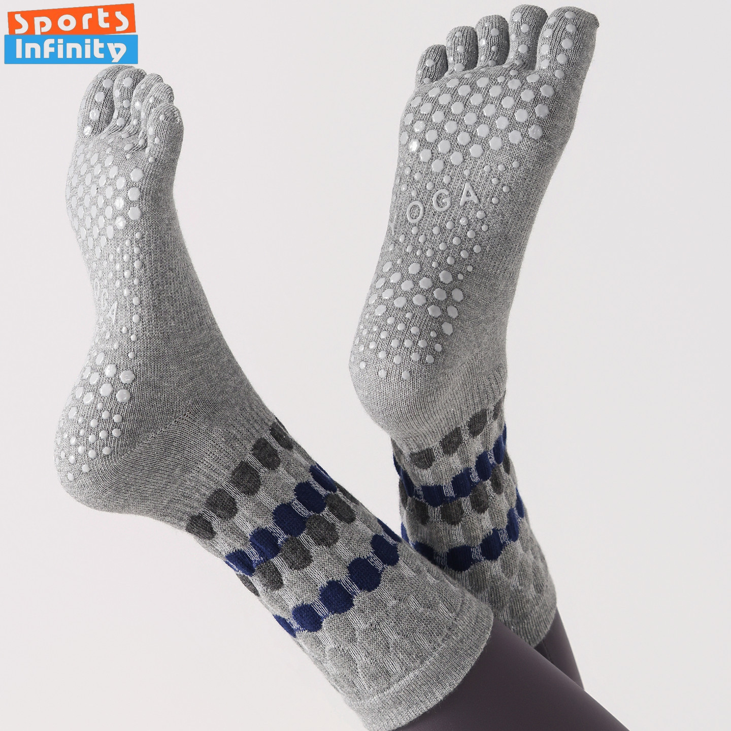 Fashion Five Finger Yoga Socks - Toe Sock Split บทวิจารณ์และราคา