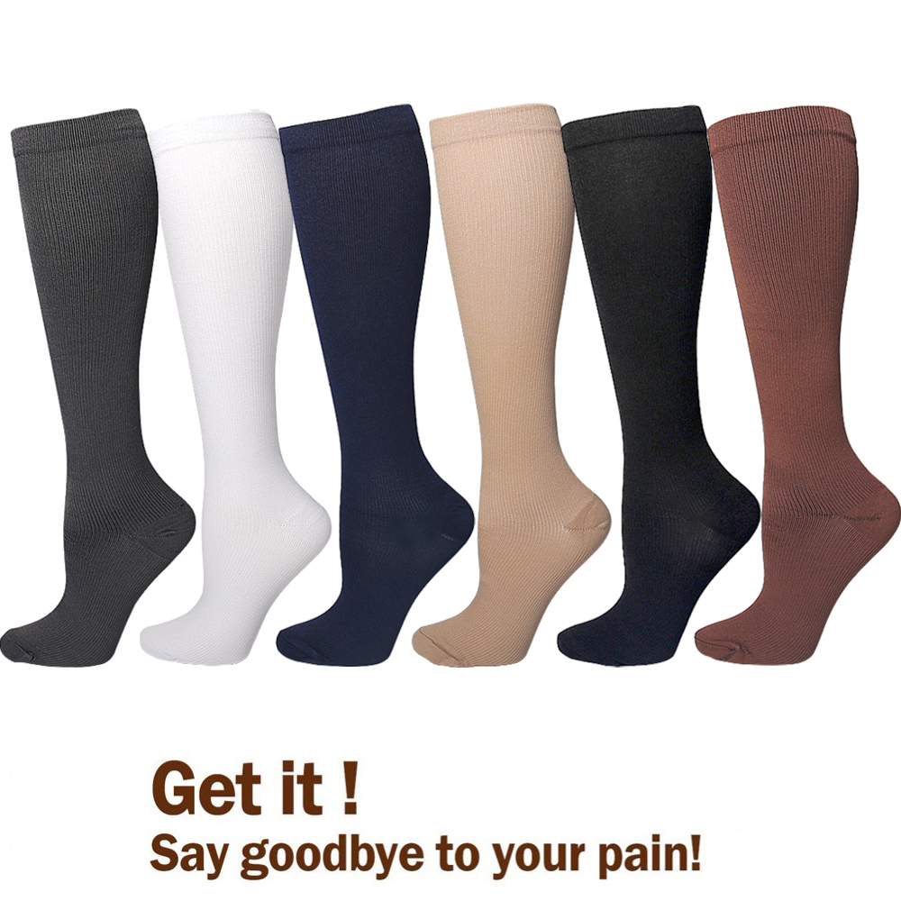 Unisex Anti-Fatigue Varicose V - Compression Sock Medical บทวิจารณ์และราคา
