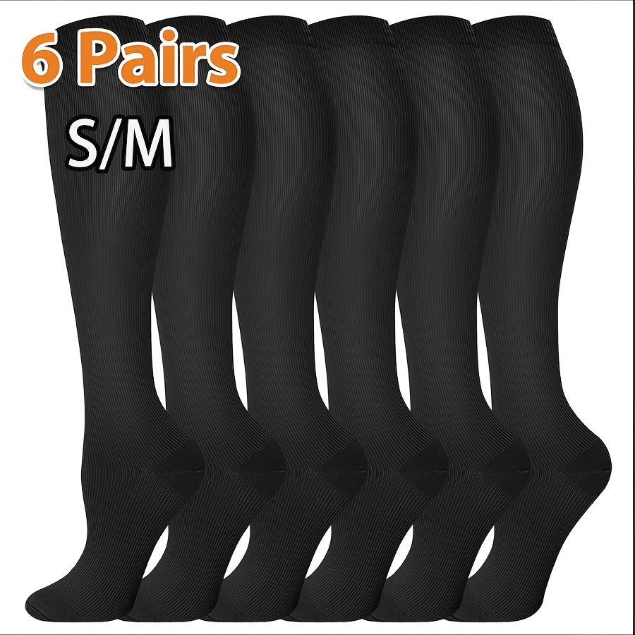 6 Pairs Mid-Calf Compression S - Wool Hiking Sock บทวิจารณ์และราคา