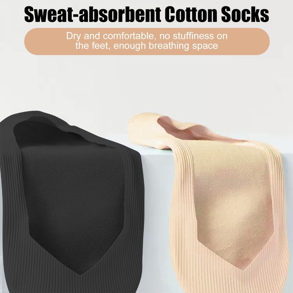 6 Pairs No Show Socks Women An - Invisibility Sock Loafer บทวิจารณ์และราคา