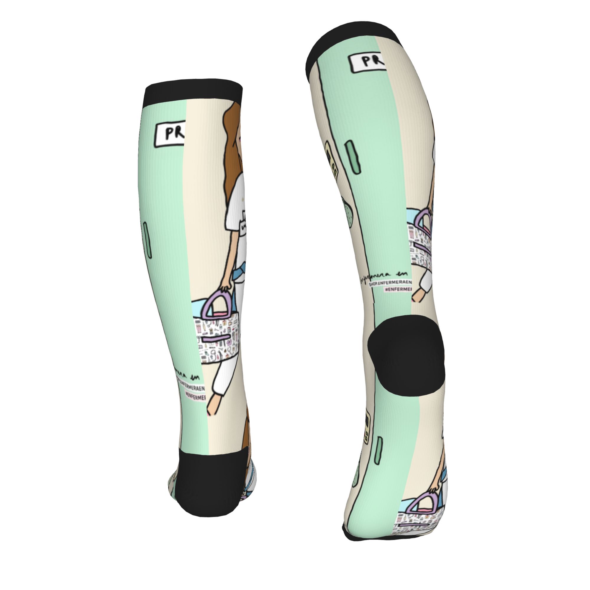 Enfermera En Apuros Doctor Nur - Compression Sock Medical บทวิจารณ์และราคา