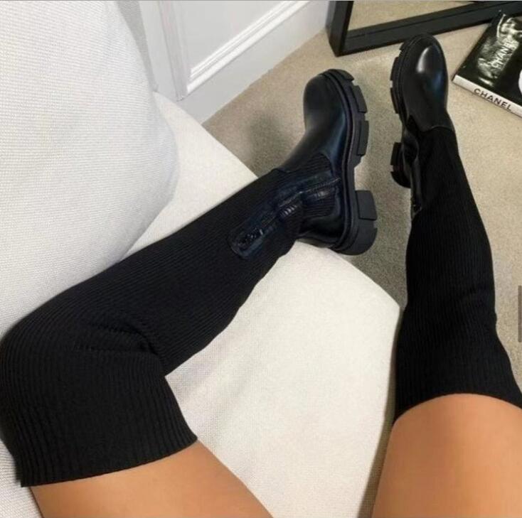 Women's Over The Knee Boots St - Knee High Sock Women บทวิจารณ์และราคา