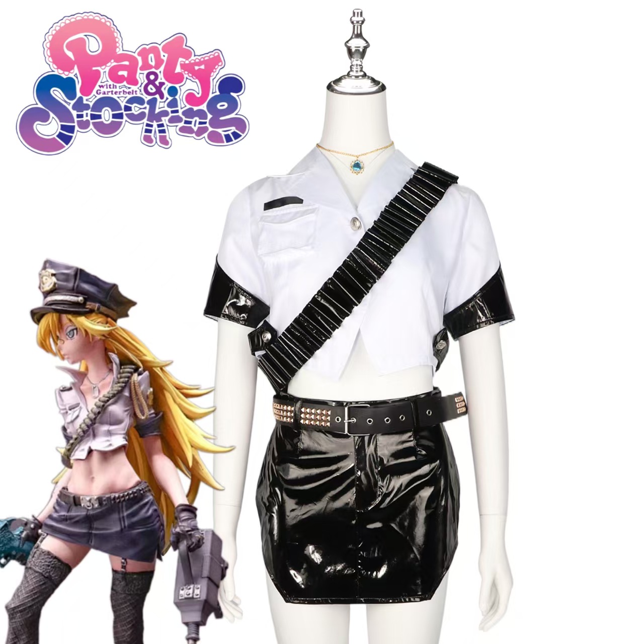 Anime Panty Stocking Cosplay C - Fishnet Stocking Women บทวิจารณ์และราคา
