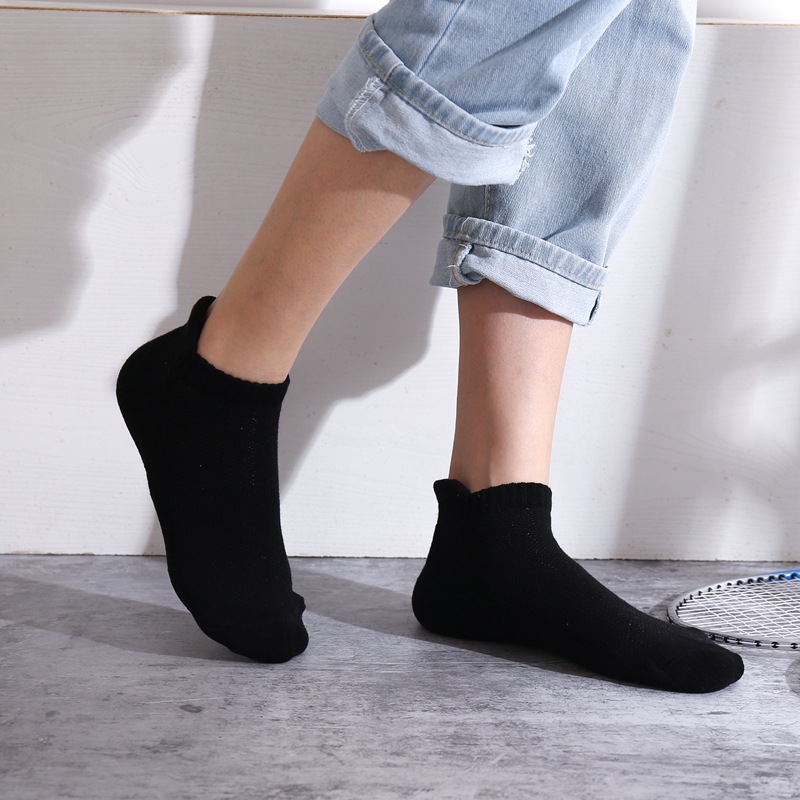 1/5/10 Pairs Unisex Cotton Spo - Ankle Sock Low Cut บทวิจารณ์และราคา