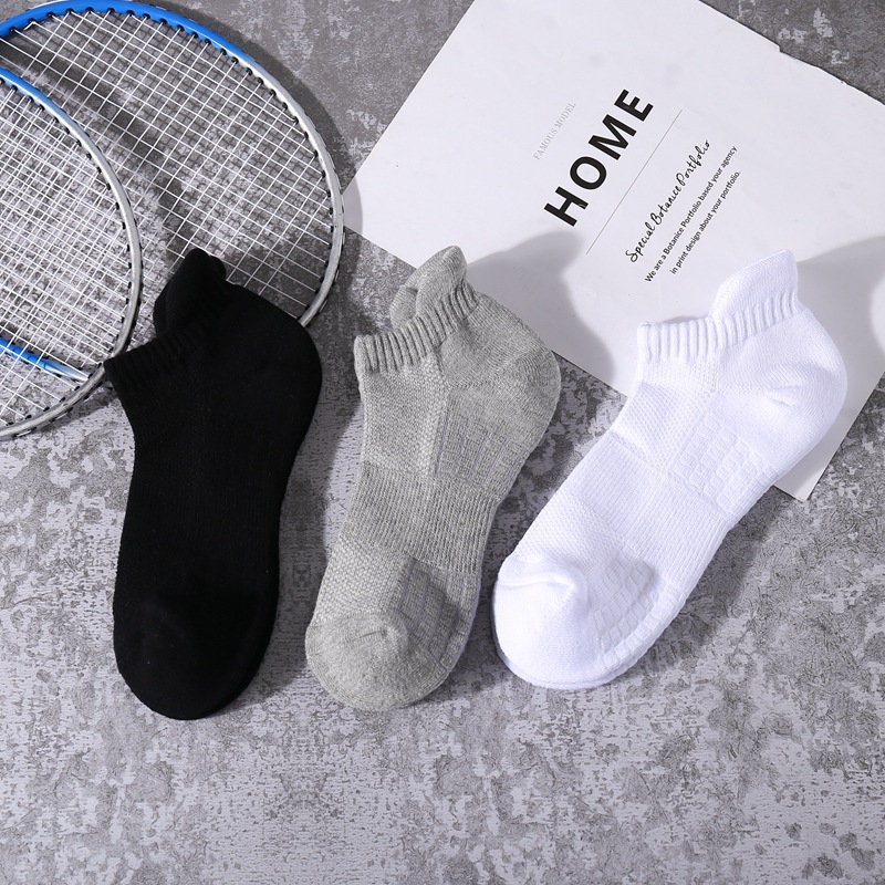 1/5/10 Pairs Unisex Cotton Spo - Ankle Sock Low Cut บทวิจารณ์และราคา