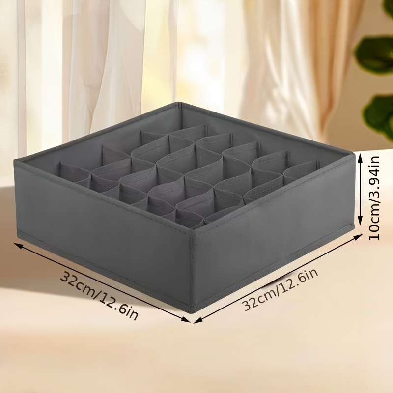 24-Compartment Fabric Drawer O - Sock Organizer Tray บทวิจารณ์และราคา