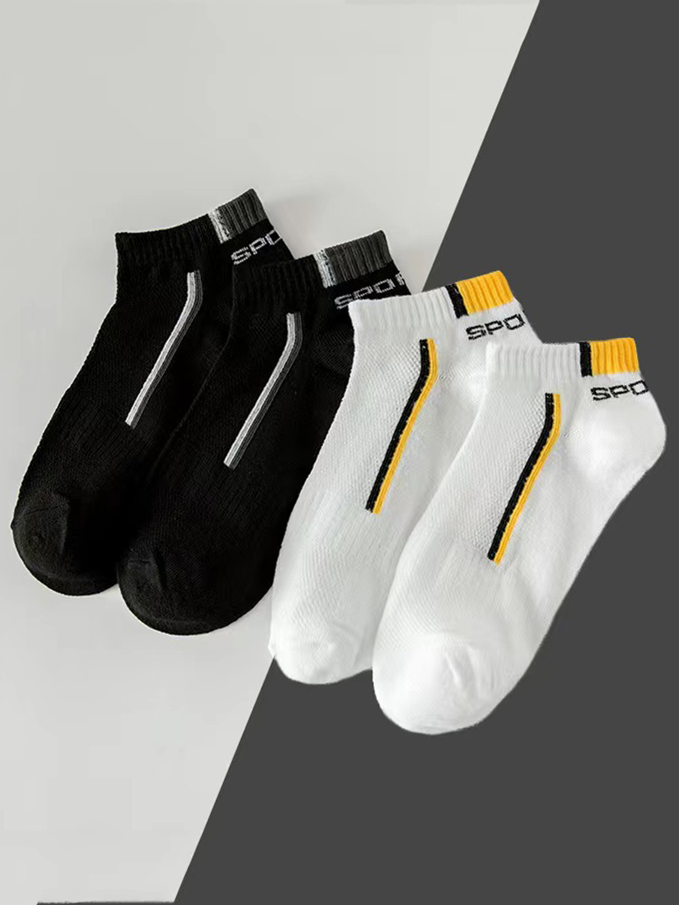 5/40 Pairs Mens Ankle Boat Soc - Ankle Sock Low Cut บทวิจารณ์และราคา
