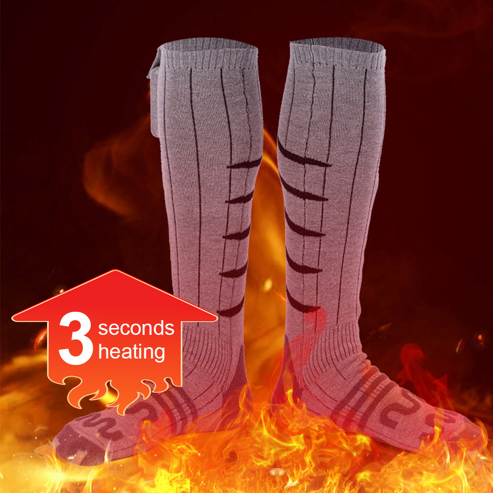 Winter Electric Heated Socks U - Thermal Sock Winter บทวิจารณ์และราคา