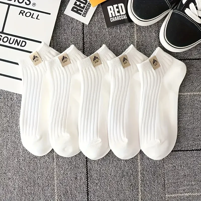 5/10 Pairs Of Men's Outdoor Sp - No Show Sock Women บทวิจารณ์และราคา