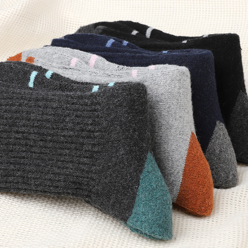 4Pairs Winter Women Mid Tube S - Wool Hiking Sock บทวิจารณ์และราคา