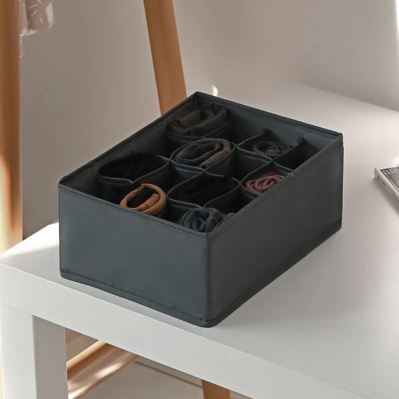 1pc Fabric Underwear Storage B - Sock Organizer Tray บทวิจารณ์และราคา