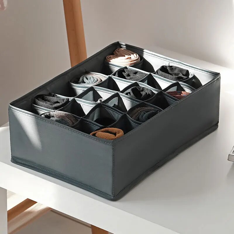1pc Fabric Underwear Storage B - Sock Organizer Tray บทวิจารณ์และราคา