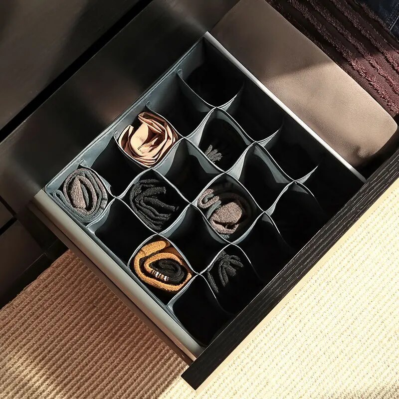 1pc Fabric Underwear Storage B - Sock Organizer Tray บทวิจารณ์และราคา