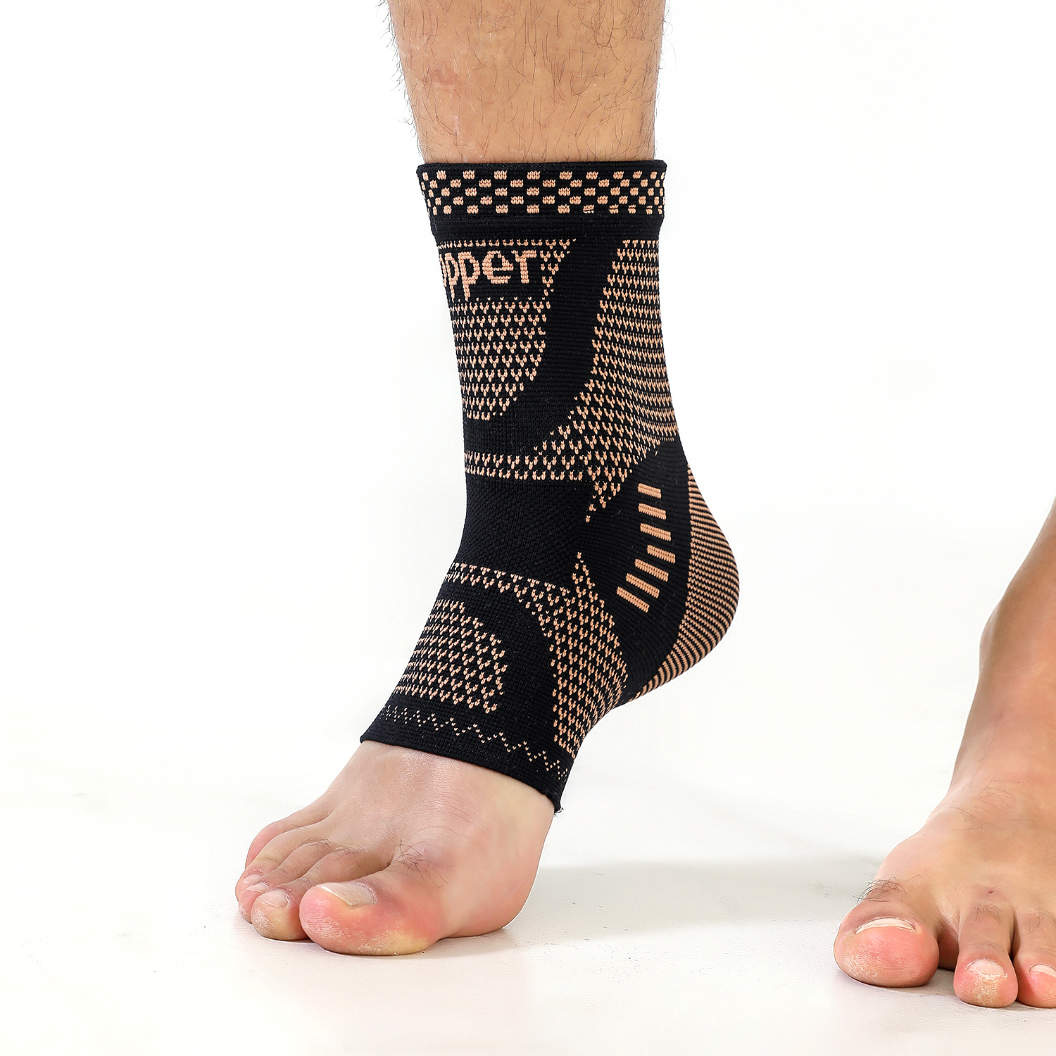 1/2 piece Copper Ankle Brace,I - Ankle Brace Sock บทวิจารณ์และราคา