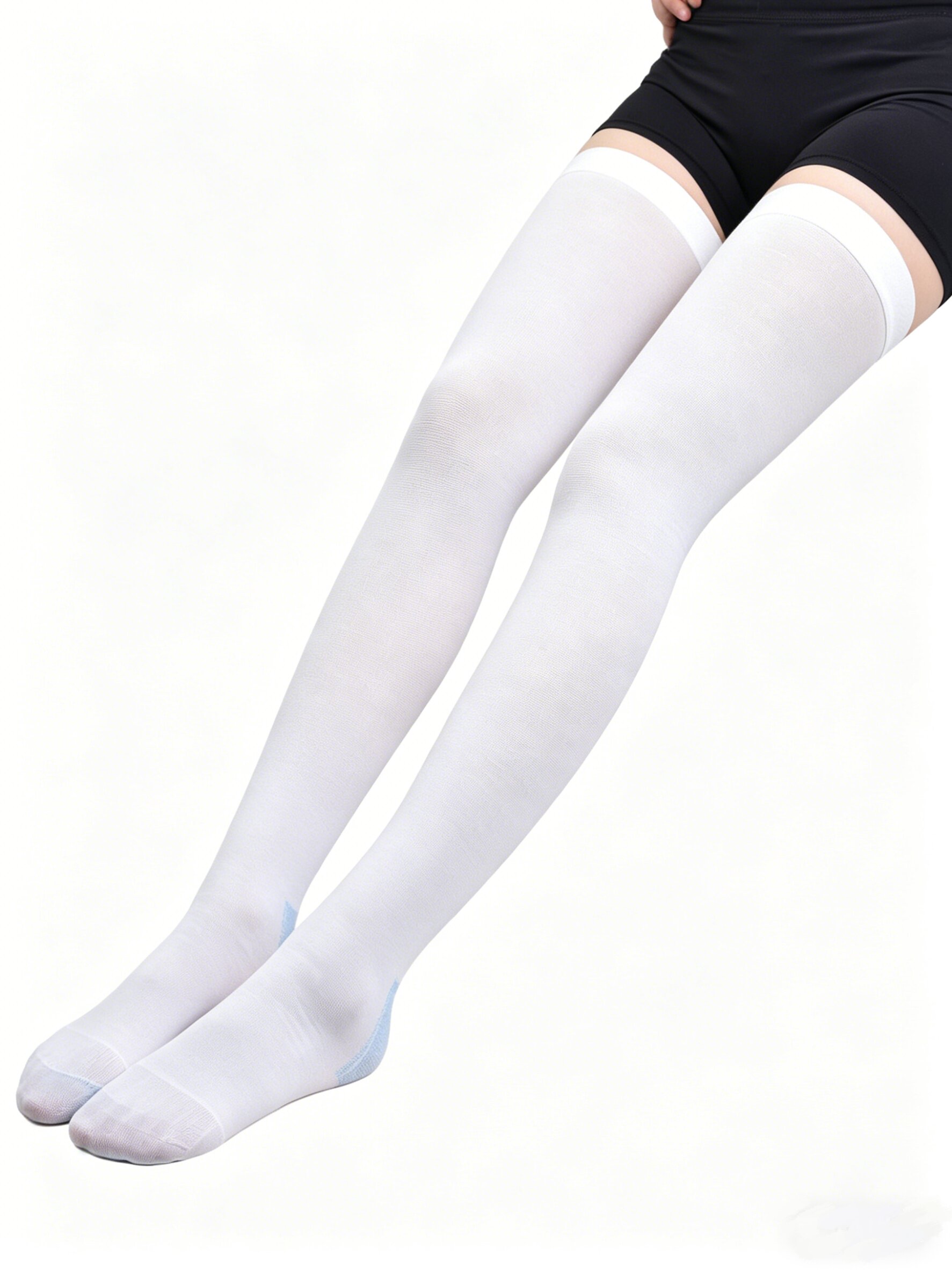 Blue White Graduated Compressi - Compression Sock Medical บทวิจารณ์และราคา