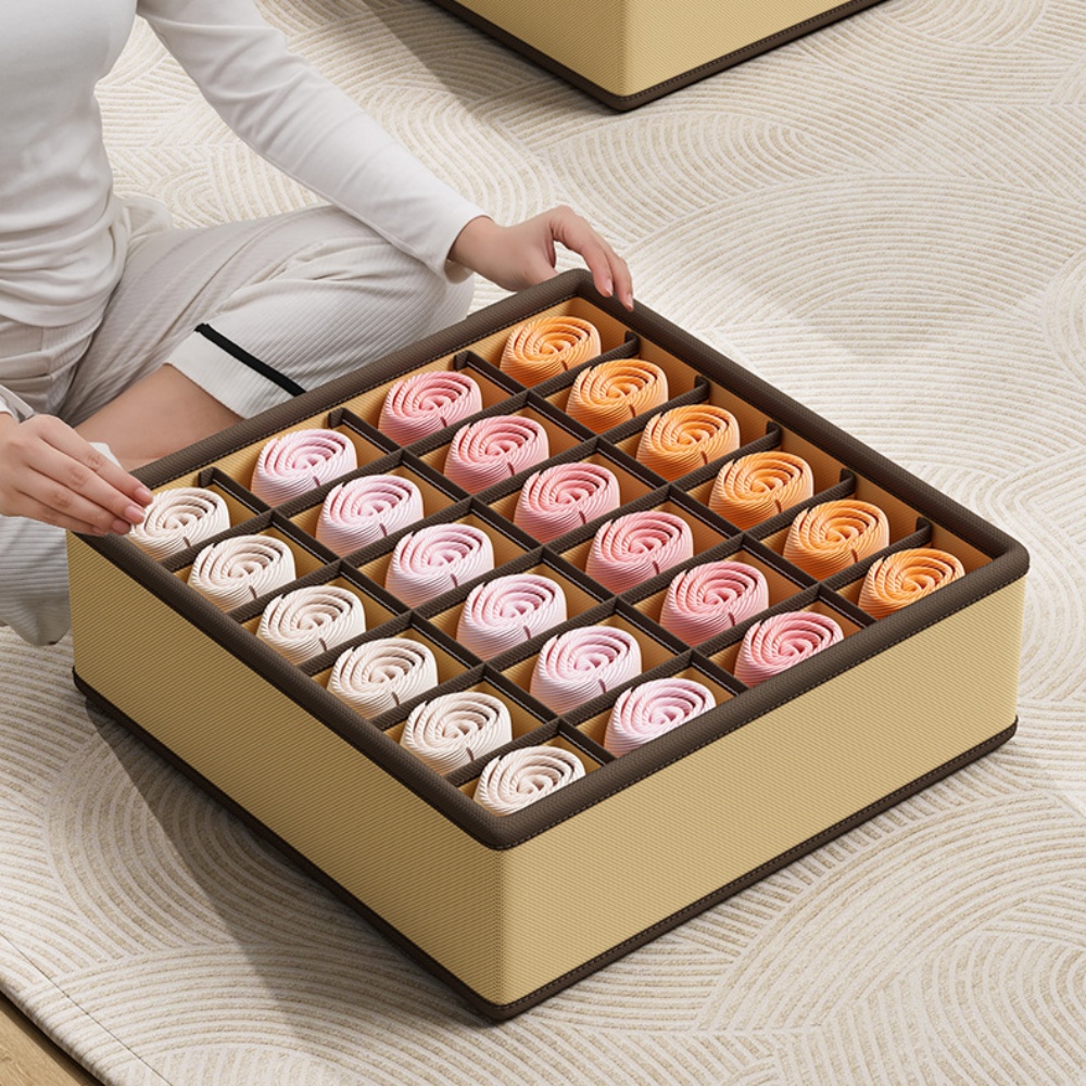 1pc 33x33x11cm Underwear Stora - Sock Organizer Tray บทวิจารณ์และราคา