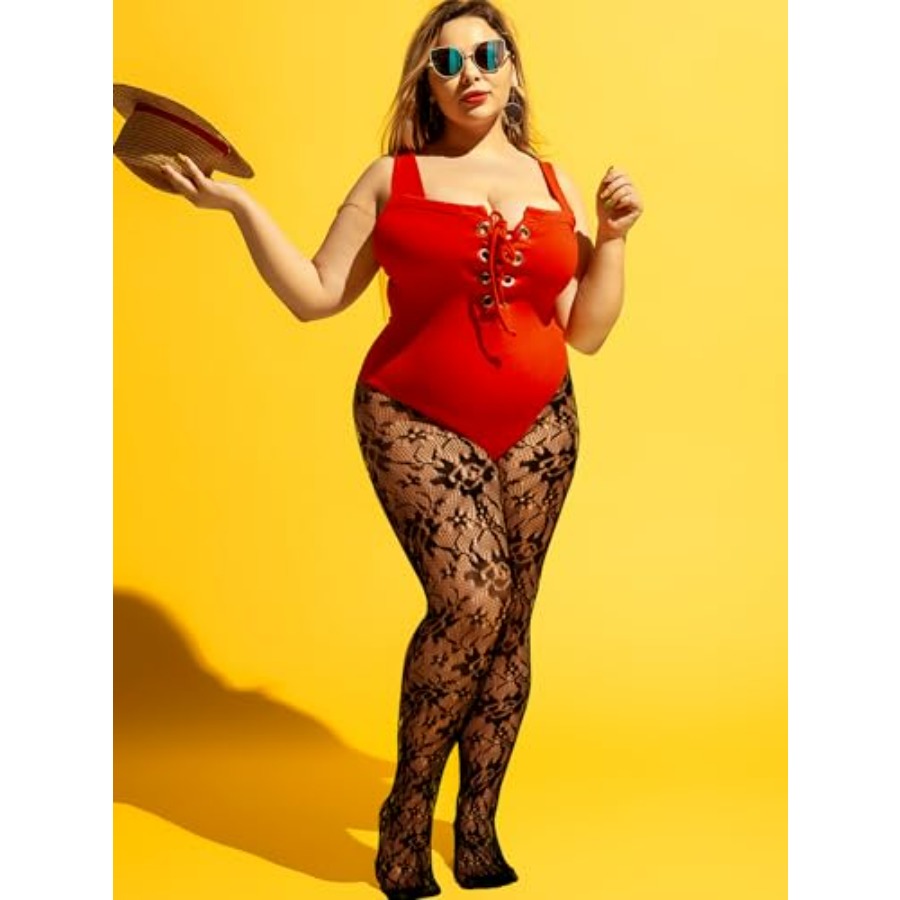 Bencailor 3 Pairs Women Rhines - Fishnet Stocking Women บทวิจารณ์และราคา