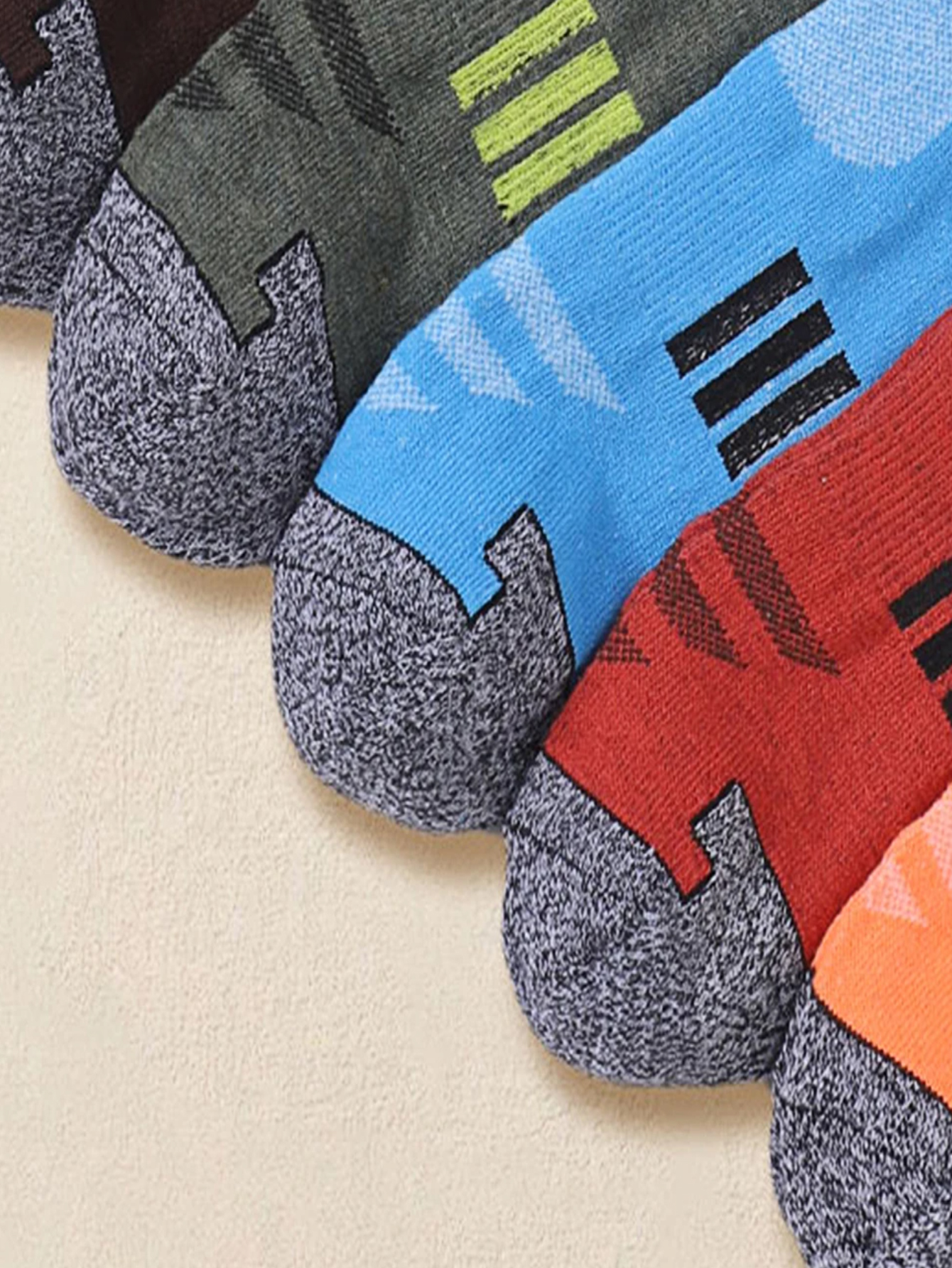 6/12 Pairs Men Vibrant Multico - Ankle Sock Low Cut บทวิจารณ์และราคา
