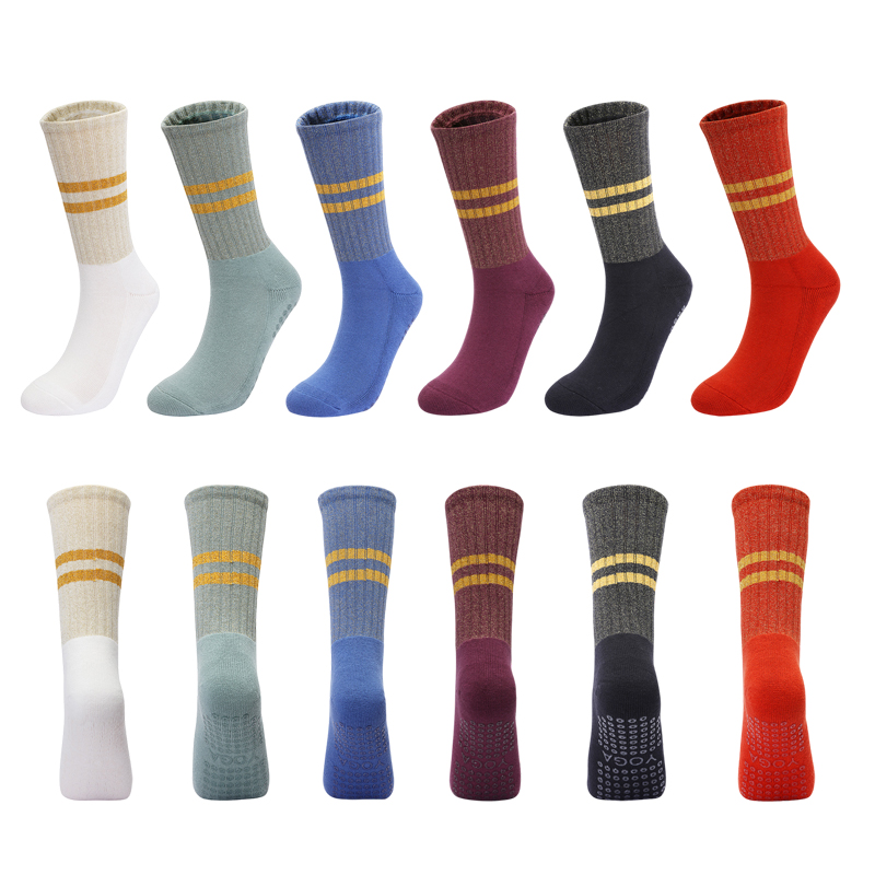 Yoga Socks with Grips Non Slip - Grip Sock Yoga บทวิจารณ์และราคา