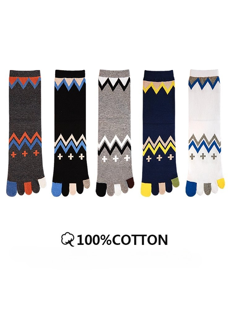 5 Pairs Four-season Pure Cotto - Toe Sock Split บทวิจารณ์และราคา