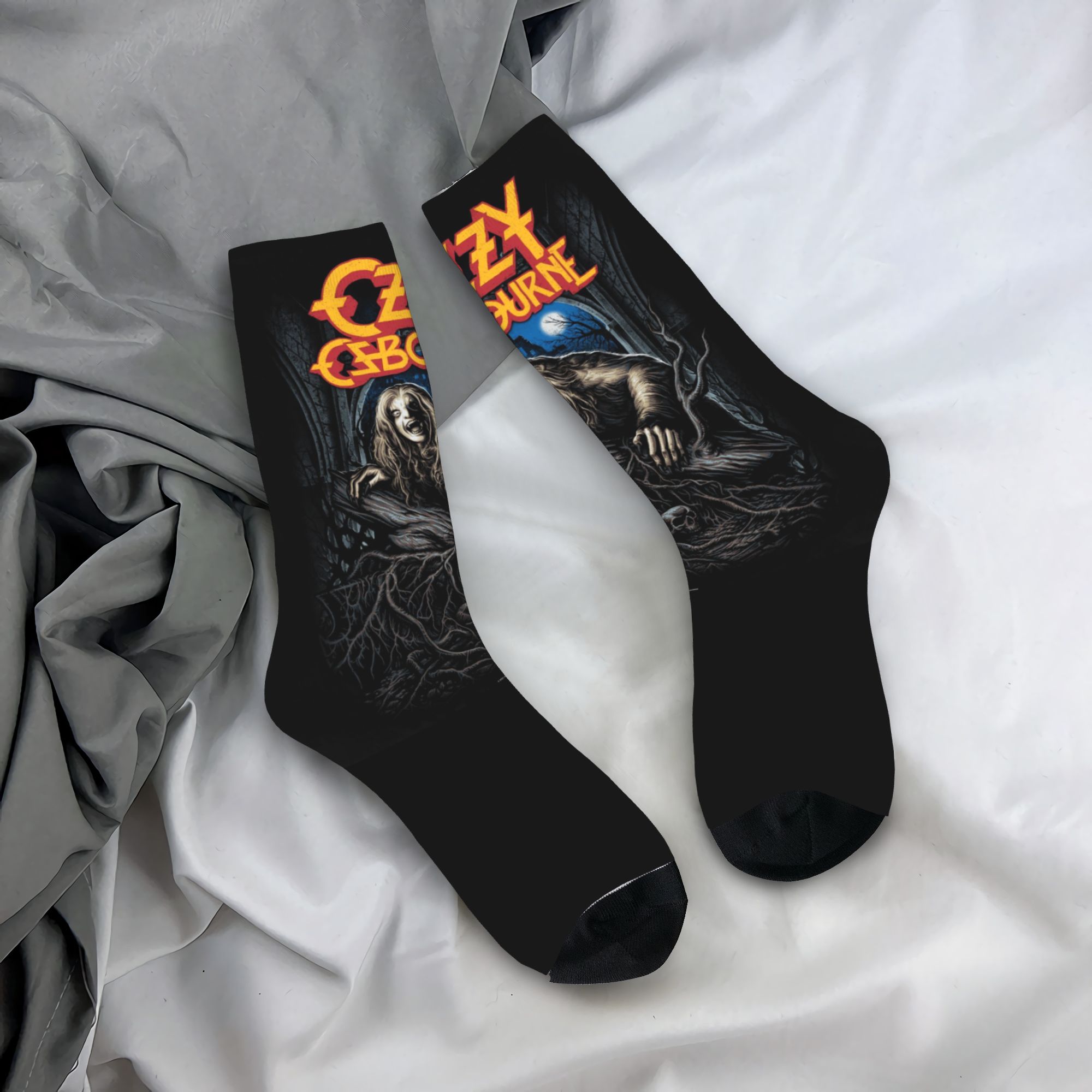 Custom Ozzy Osbourne Prince Of - Dress Sock Men บทวิจารณ์และราคา