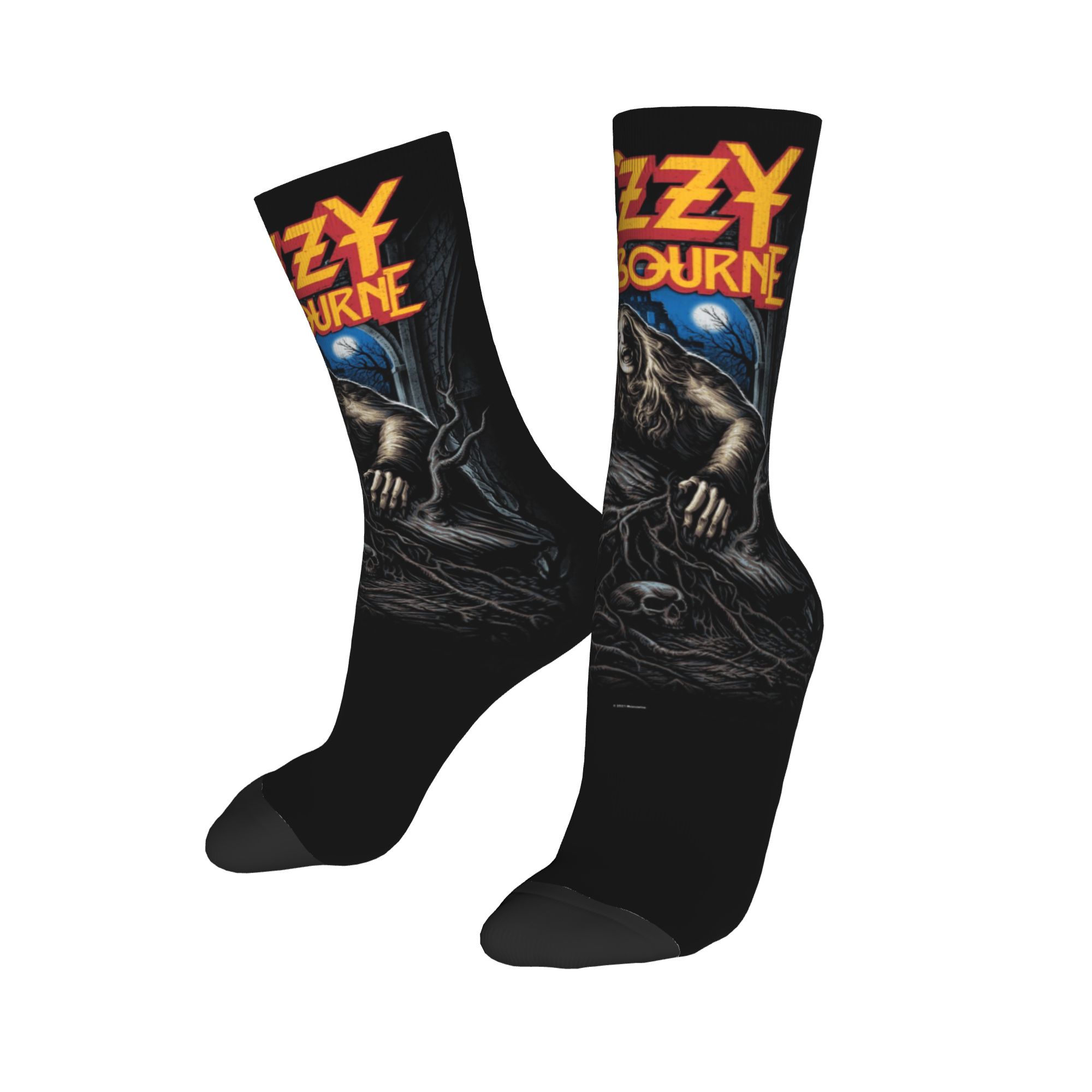 Custom Ozzy Osbourne Prince Of - Dress Sock Men บทวิจารณ์และราคา